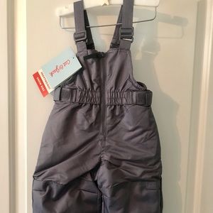 NWT Cat & Jack snow bibs. Size 12M